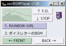 oovBGMPlayer v1.00 ̃XN[Vbg